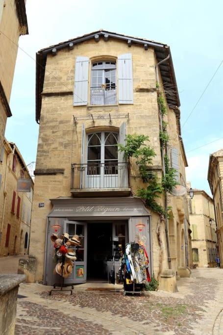 Uzes Centre Quartiers Des Arts Charme De L'Ancien Appartement Buitenkant foto